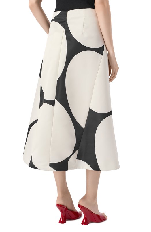 Юбка Dries Van Noten 010898/3099 Чёрно-белый  010898/3099 Фото 4