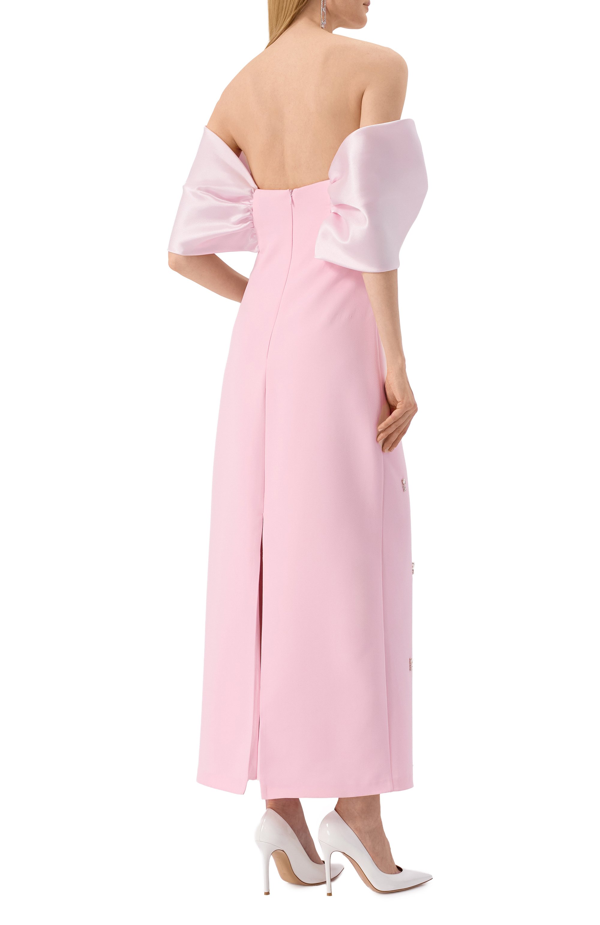 Платье с отделкой стразами SASHA KIM, арт. УТ-00001742, фото 4