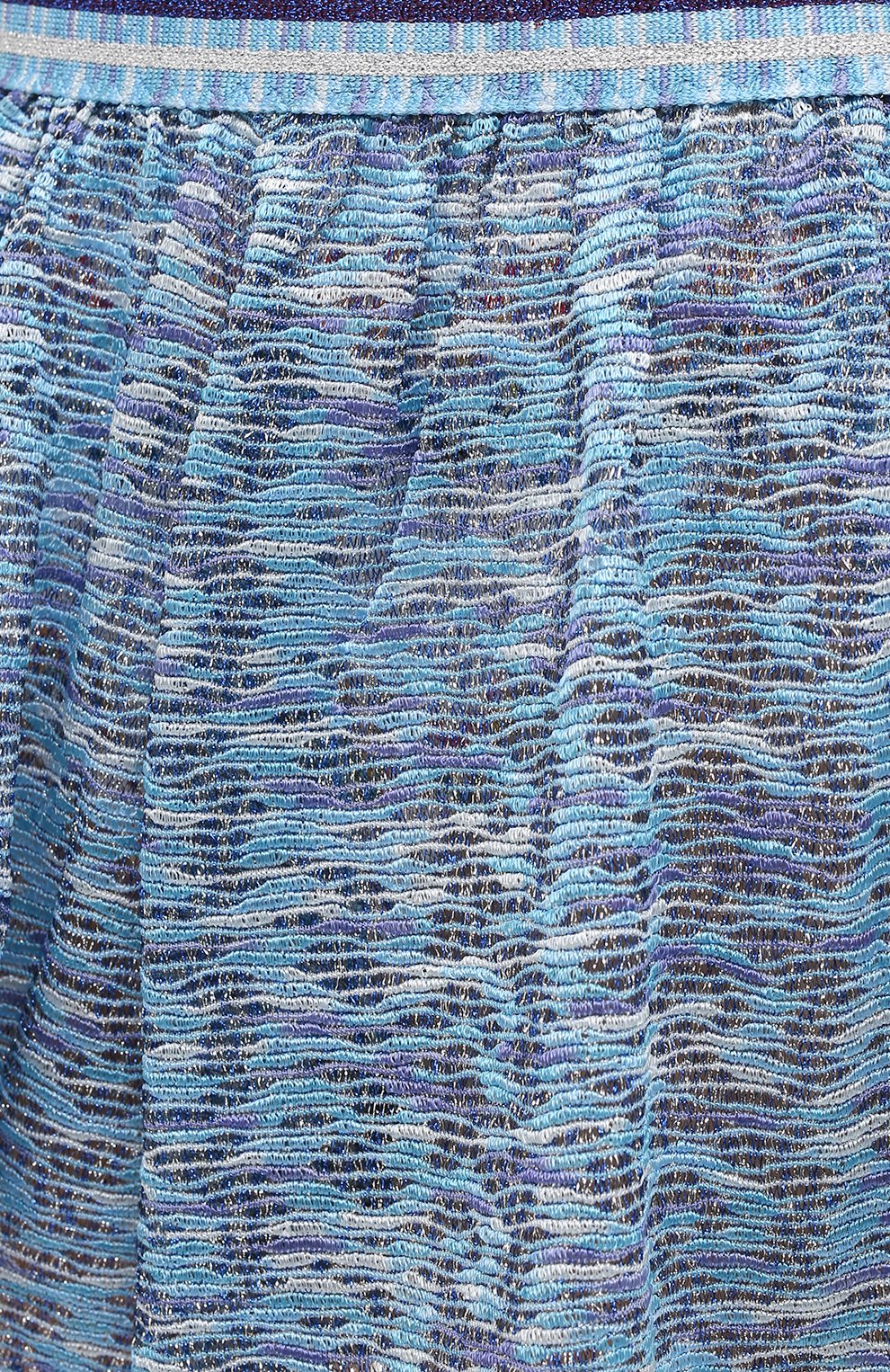 Шорты из вискозы MISSONI голубого цвета по цене 37800 руб., арт. MMI00003/BT0012, фото 5 Шорты из вискозы MISSONI, арт. MMI00003/BT0012, фото 5