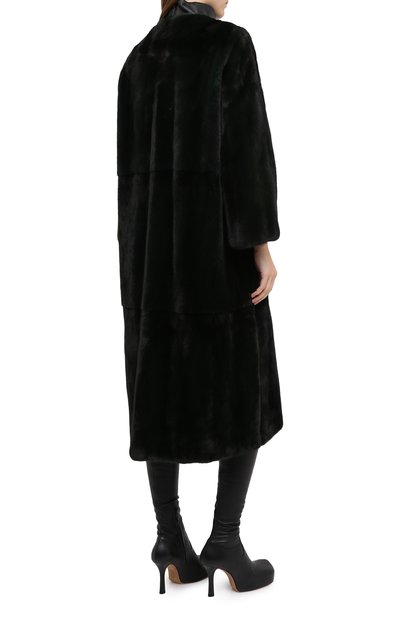 Норковая шуба с поясом YVES SALOMON, арт. 9WYM30520VFLX, фото 4