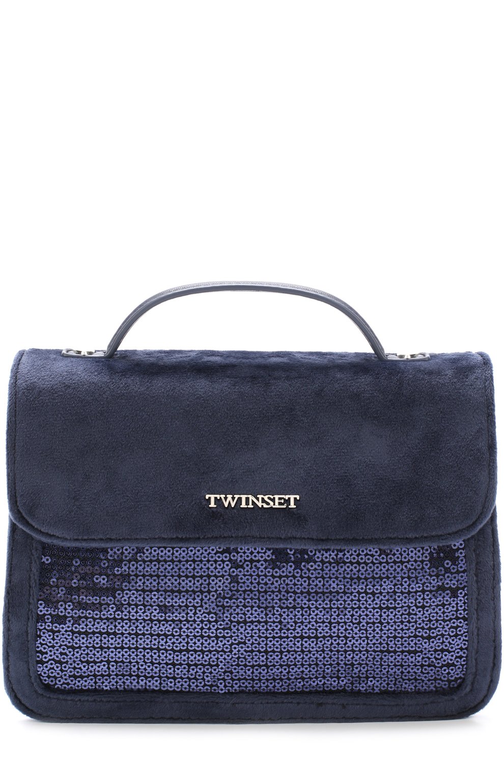 Текстильная сумка с пайетками TWINSET, арт. GA77B1, фото 1