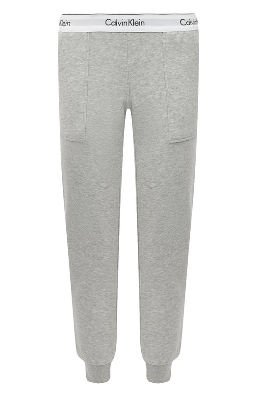 

Хлопковые джоггеры Calvin Klein, Серый