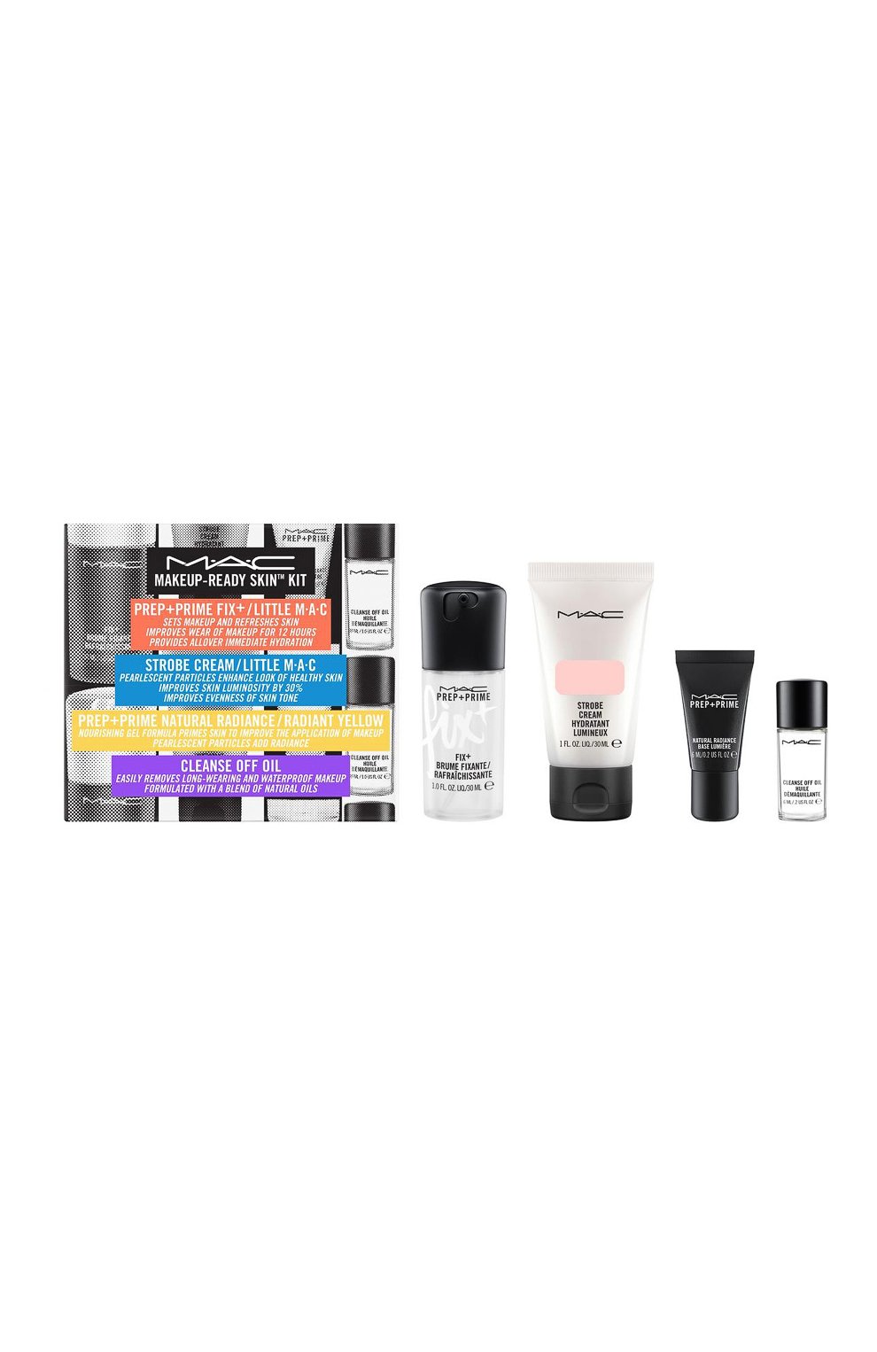 Набор для лица makeup-ready skin radiant kit, оттенок yellow MAC yellow цвета по цене 3120 руб., арт. SGL5-01, фото 1 Набор для лица makeup-ready skin radiant kit, оттенок yellow MAC, арт. SGL5-01, фото 1