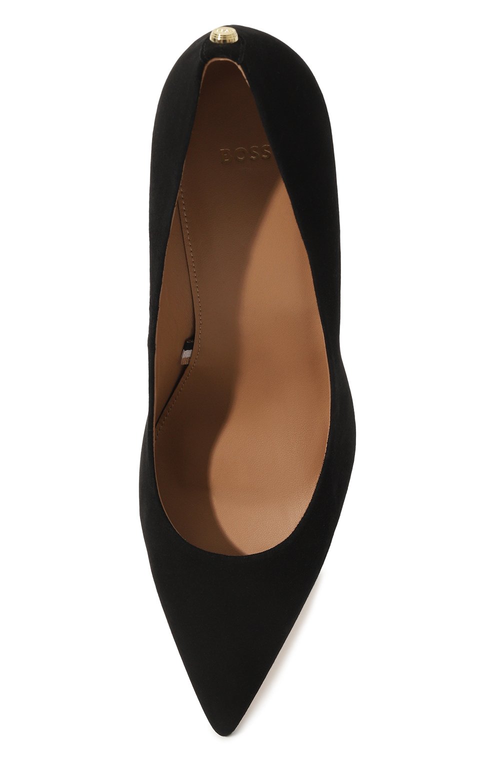 Замшевые туфли BOSS черного цвета по цене 24500 руб., арт. 50512898, фото 6 Замшевые туфли BOSS, арт. 50512898, фото 6