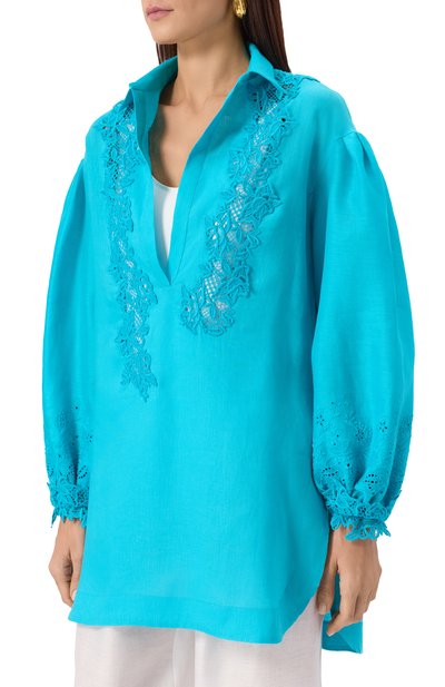 Льняное платье ERMANNO SCERVINO, арт. D464K300NZR, фото 3