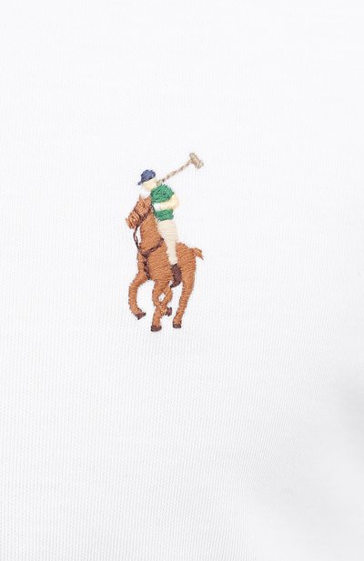 Хлопковый лонгслив POLO RALPH LAUREN, арт. 710760121, фото 5
