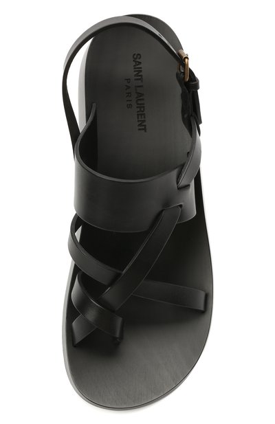 Кожаные сандалии SAINT LAURENT, арт. 649005/12K00, фото 5