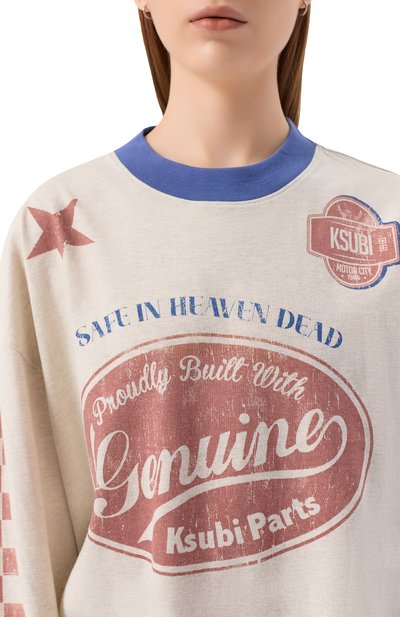 Хлопковый лонгслив KSUBI, арт. WPF25TE006, фото 5