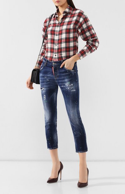 Джинсы с потертостями DSQUARED2, арт. S72LB0209/S30342, фото 2