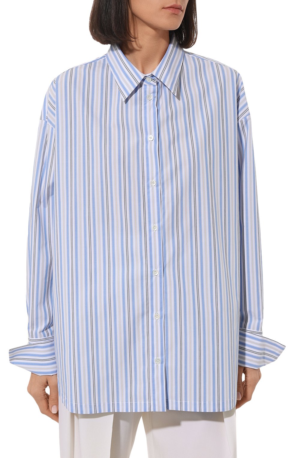 Хлопковая рубашка PATRIZIA PEPE, арт. 2C1458_A286, фото 3