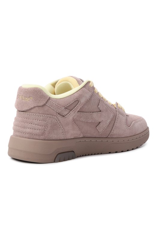 Замшевые кеды Out of Office Off-White 0WIA259F25LEA0096D6D Бежевый  0WIA259F25LEA0096D6D Фото 5
