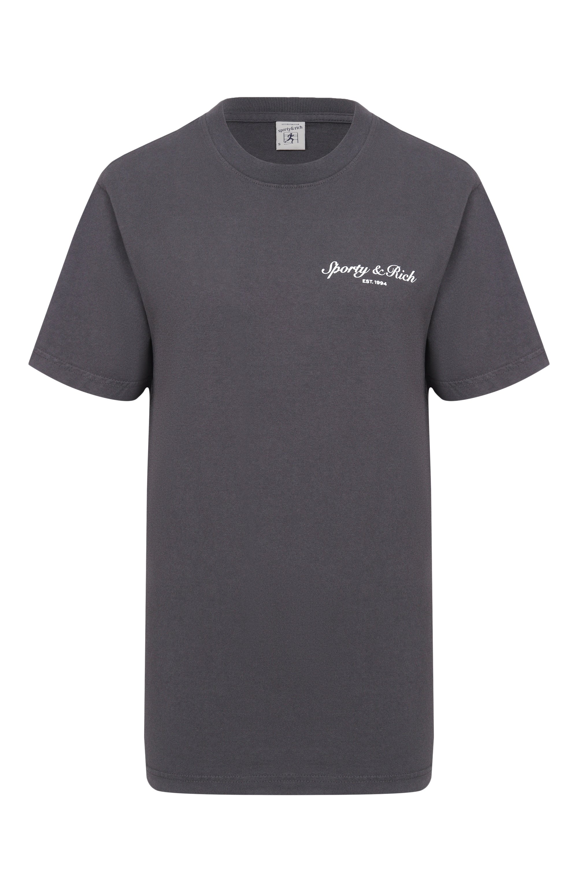 Хлопковая футболка SPORTY AND RICH, арт. T004365262BA02, фото 1