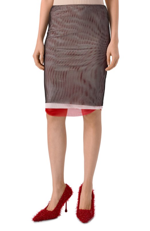 Юбка MSGM 3942MDD04/257820 Чёрный  3942MDD04/257820 Фото 3