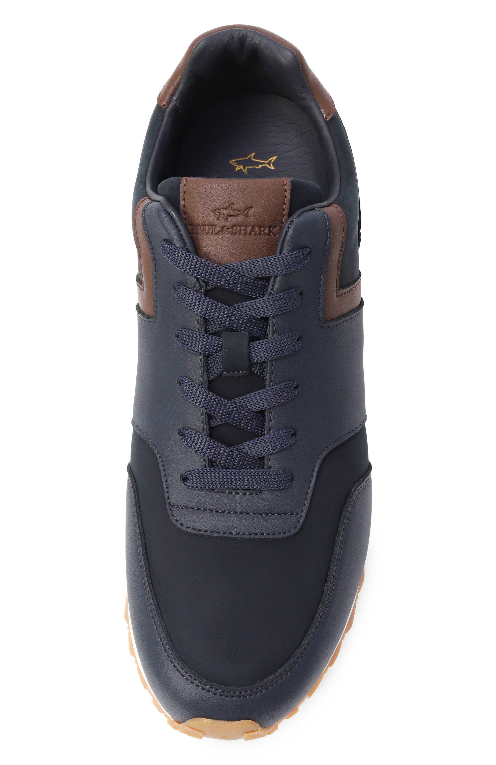 Кожаные кроссовки PAUL&SHARK, арт. 25418015, фото 6