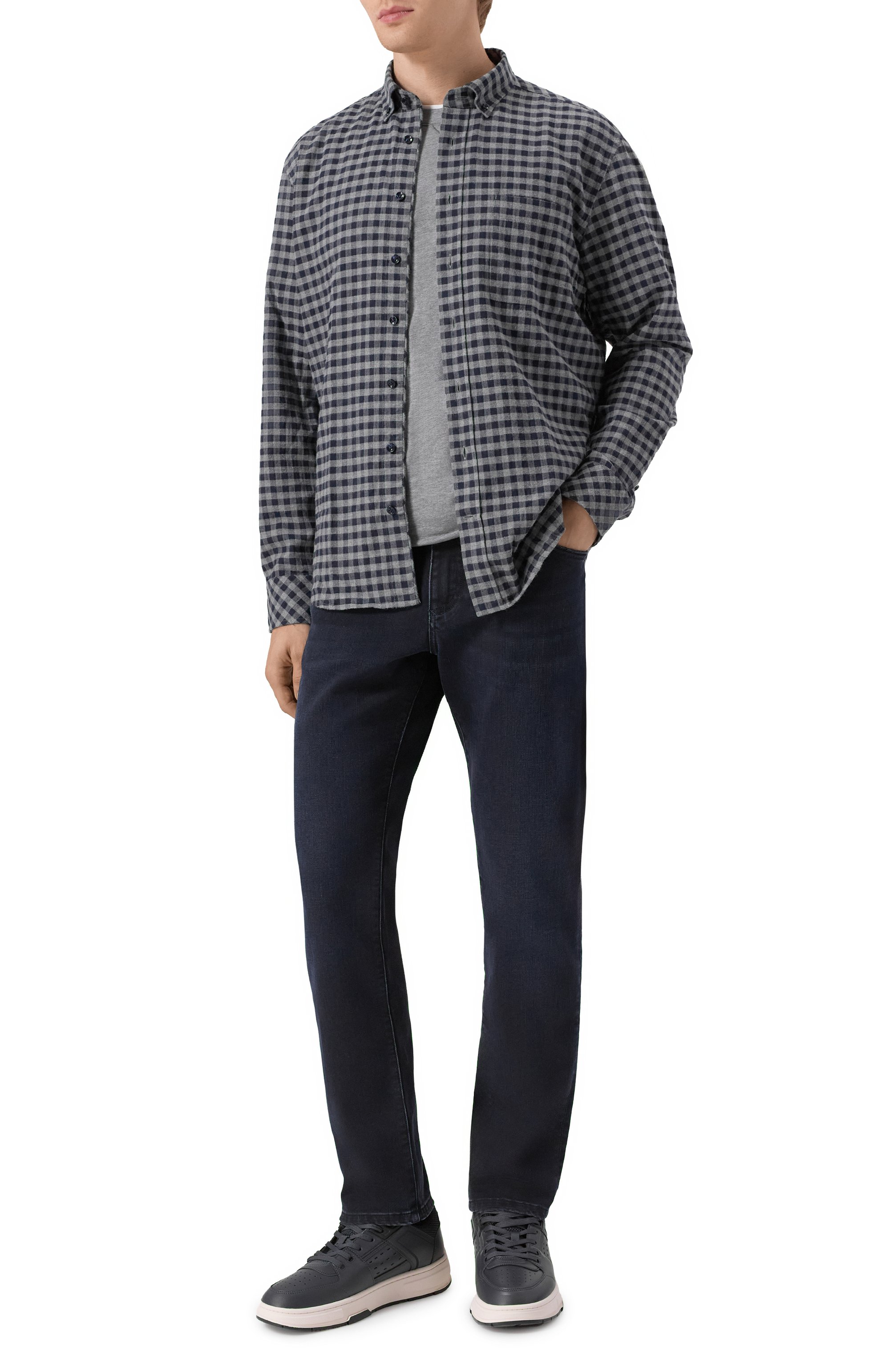 Хлопковая рубашка BOGNER, арт. 58819827, фото 2