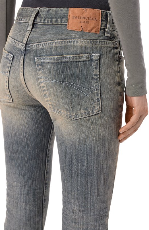 Джинсы Balenciaga 856840/TTWC6 Голубой  856840/TTWC6 Фото 5