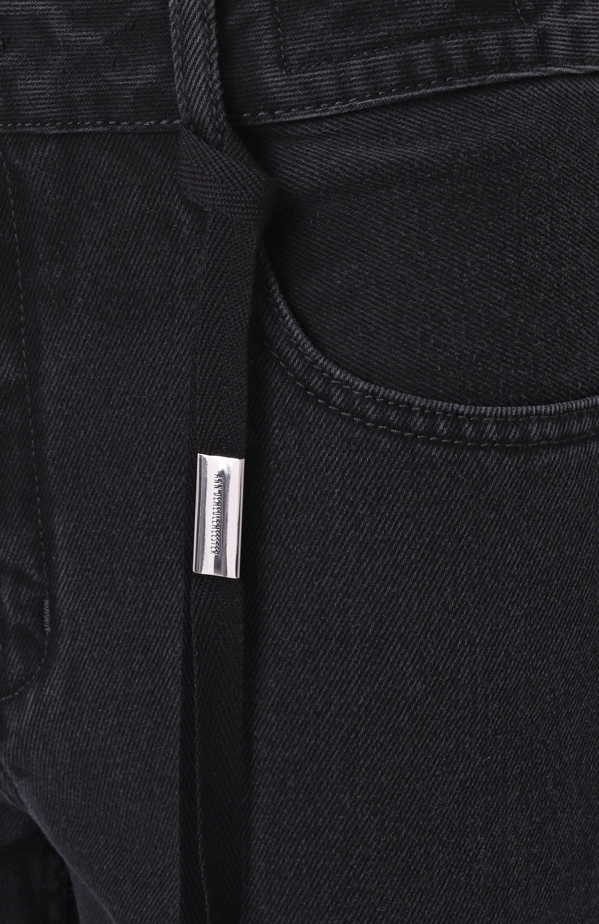 Джинсы ANN DEMEULEMEESTER темно-серого цвета по цене 72650 руб., арт. B0012724/FA039, фото 6 Джинсы ANN DEMEULEMEESTER, арт. B0012724/FA039, фото 6