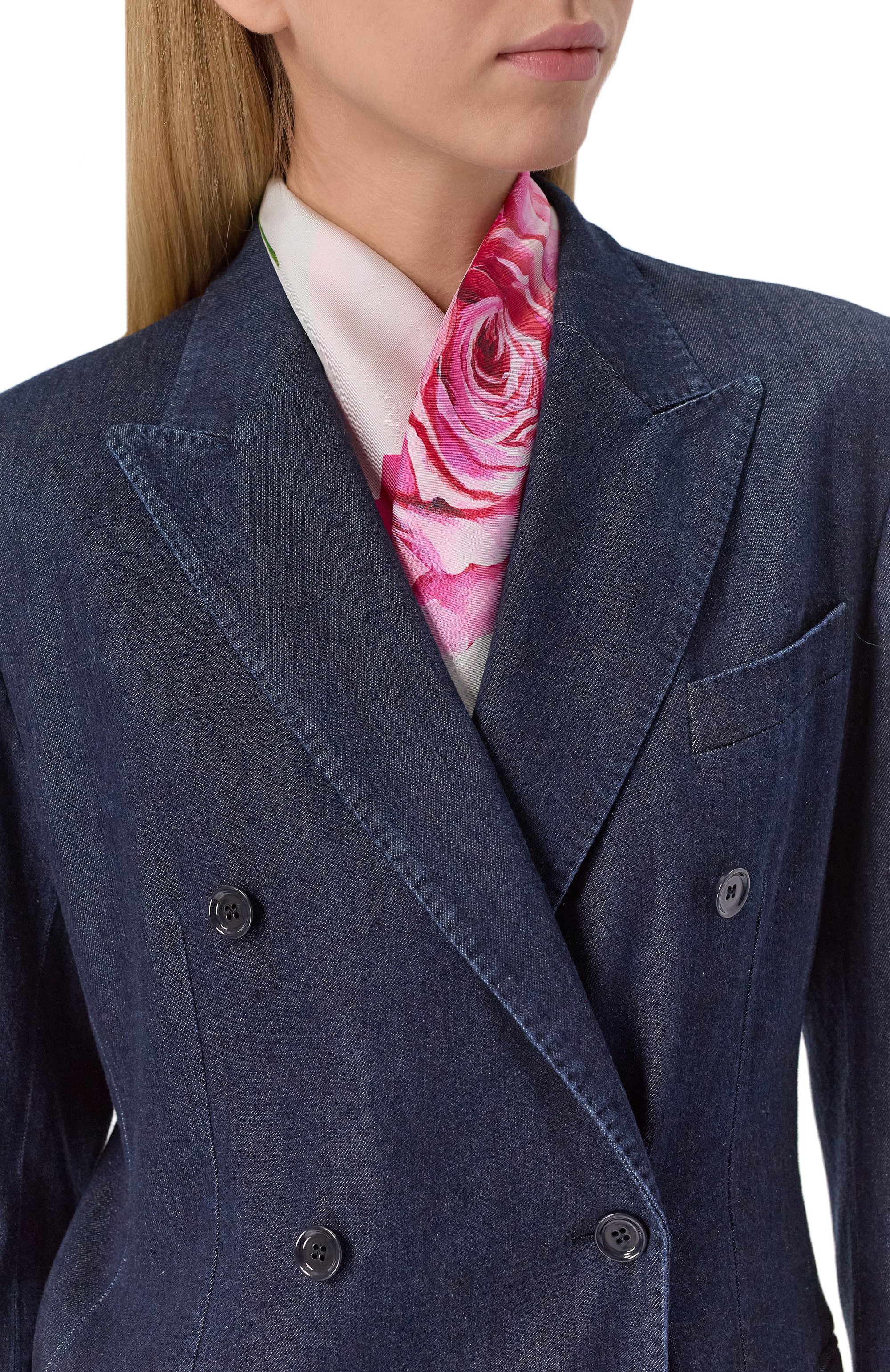 Шелковый платок DOLCE & GABBANA, арт. FN090R/GDCUH, фото 2