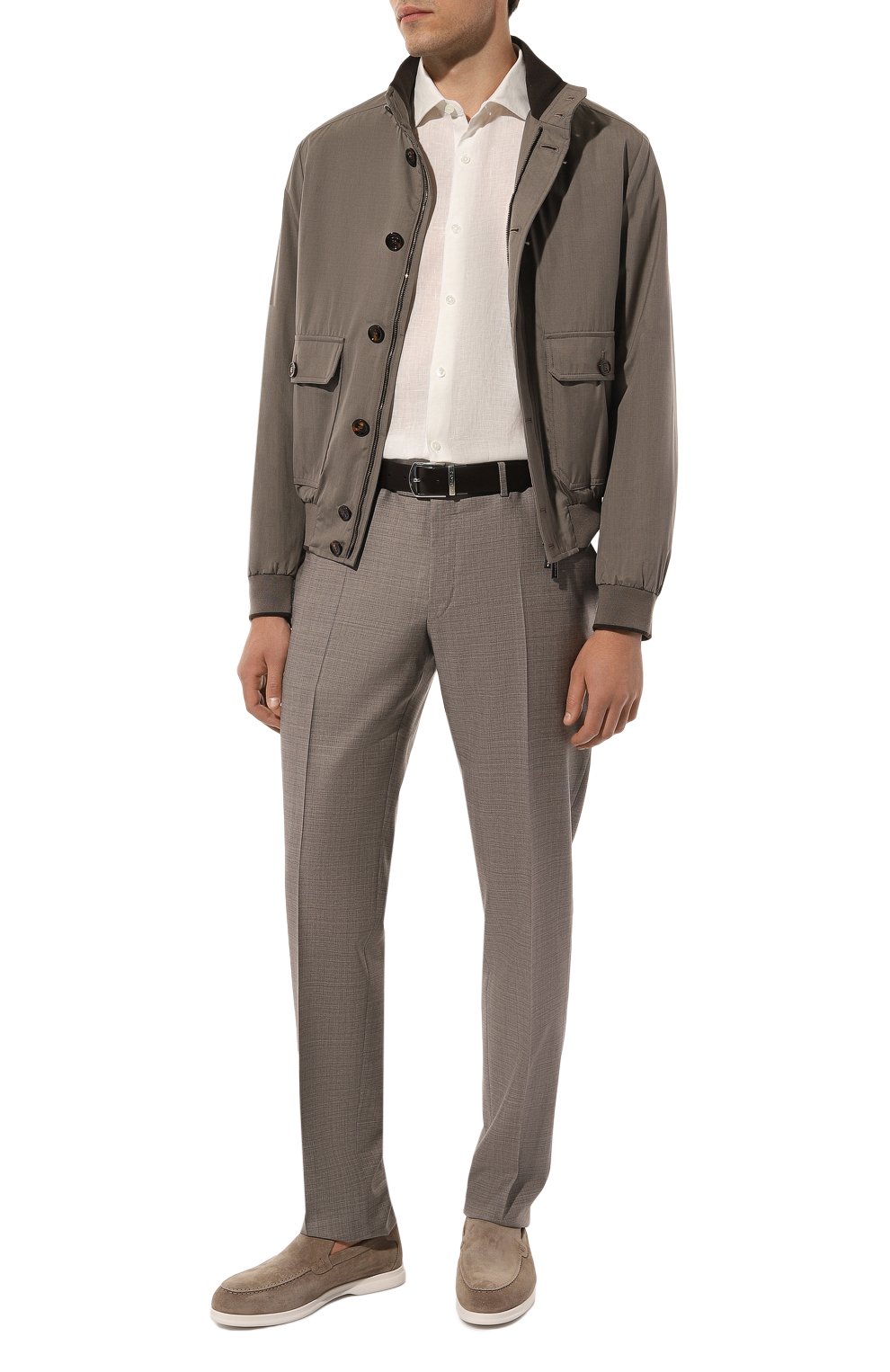 Шерстяные брюки CANALI, арт. 71019/AA02524, фото 2