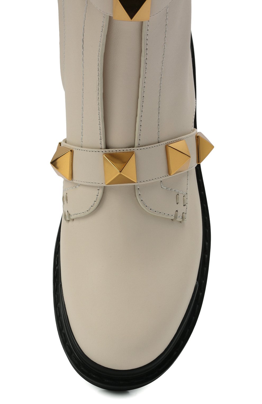 Кожаные ботинки roman stud VALENTINO, арт. WW2S0CJ3/NKD, фото 6