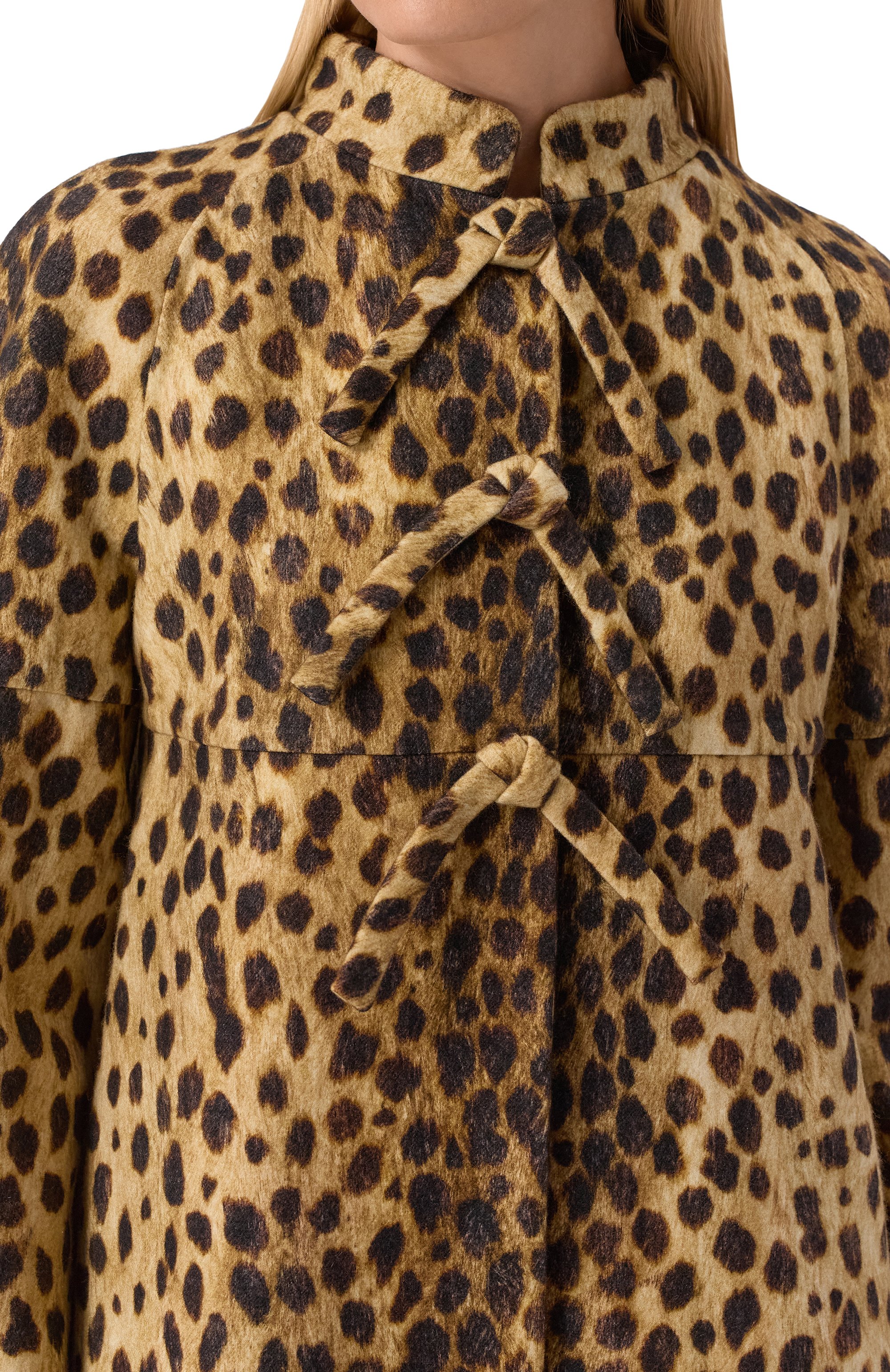 Шерстяное полупальто VALENTINO, арт. 6B3CA7L991A, фото 5