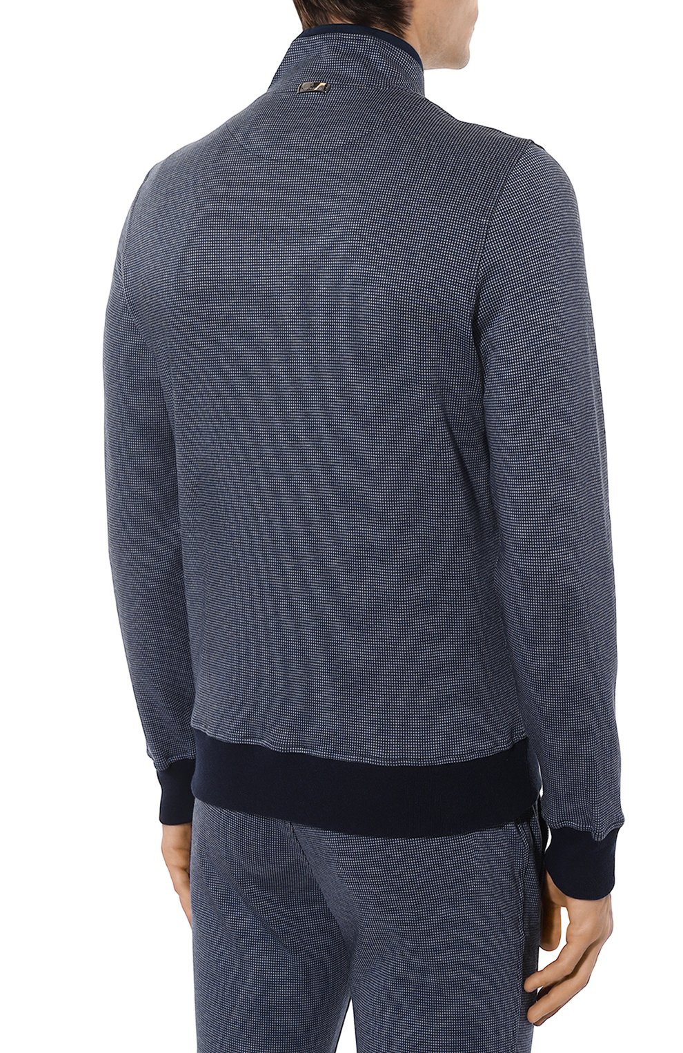 Хлопковый спортивный костюм CAPOBIANCO синего цвета по цене 107500 руб., арт. 14MT02.QP00., фото 3 Хлопковый спортивный костюм CAPOBIANCO, арт. 14MT02.QP00., фото 3