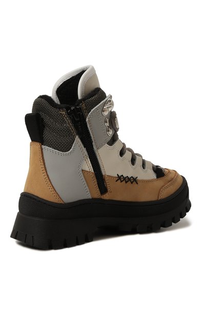 Кожаные ботинки DSQUARED2, арт. 79337/18-28, фото 3