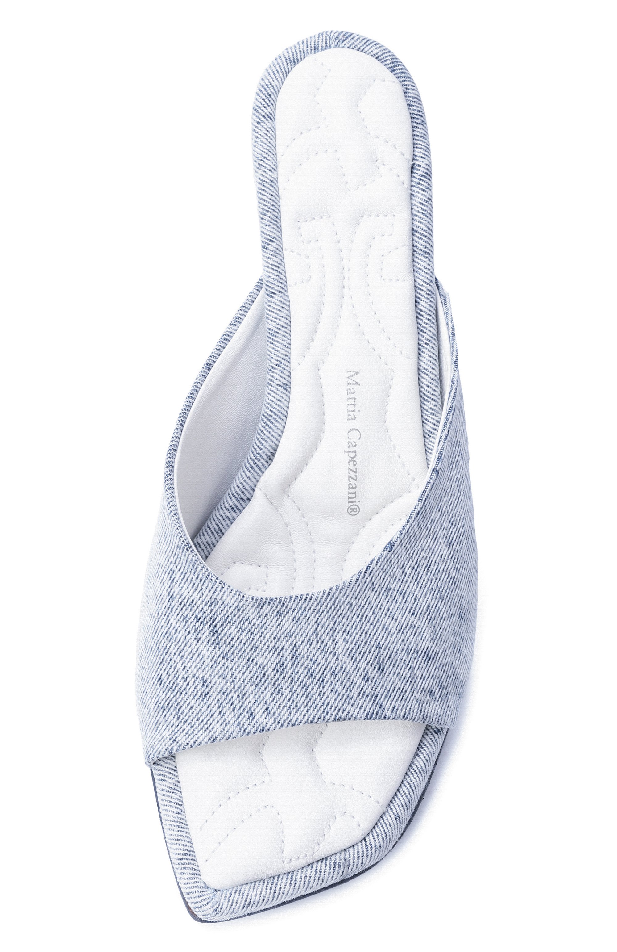 Текстильные мюли MATTIA CAPEZZANI, арт. W450/JEANS, фото 6