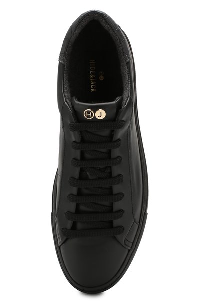 Кожаные кеды HIDE AND JACK, арт. SKYLCASBLK, фото 5