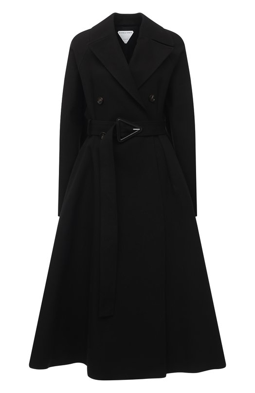 Хлопковый тренч Bottega Veneta 646931/V0BT0 Чёрный 646931/V0BT0