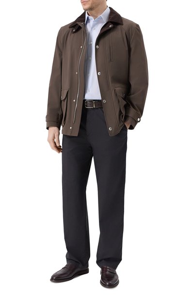 Хлопковая сорочка BRIONI, арт. RCB40L/0C04B, фото 2