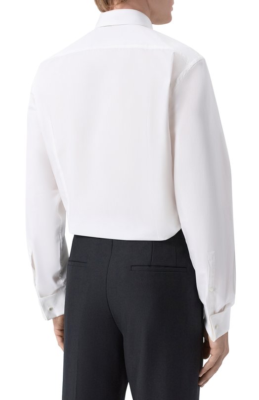 Хлопковая сорочка HUGO 50524844 Белый  50524844 Фото 4