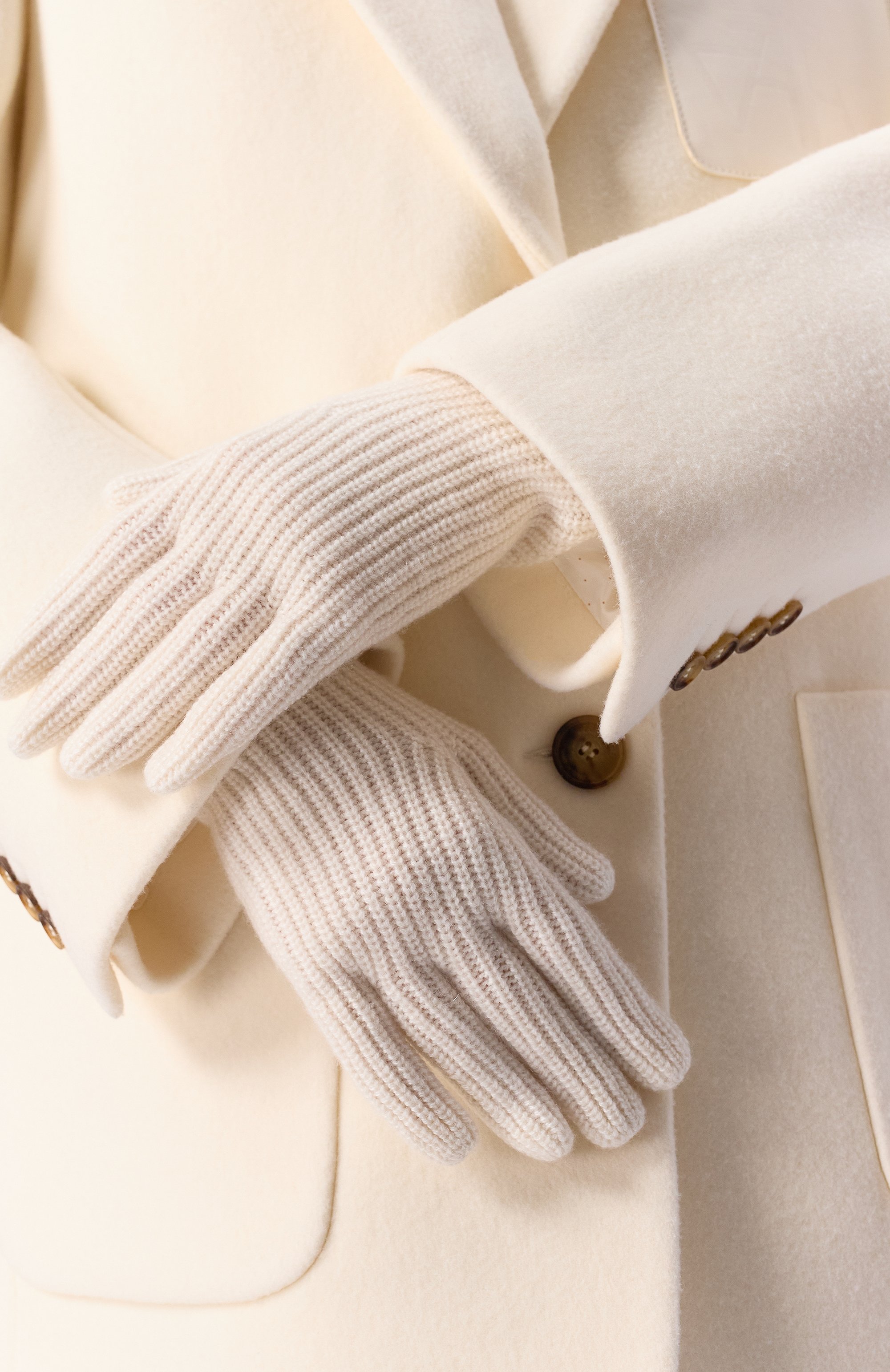 Кашемировые перчатки LOULOU DE SAISON, арт. MIL0S, фото 2