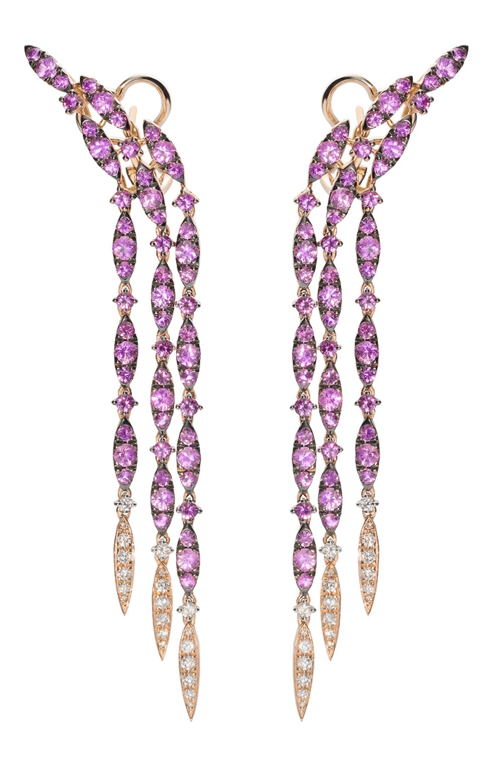 Серьги CASATO бесцветного цвета по цене 1034250 руб., арт. ORX1024ZR/BT-P-RN, фото 1 Серьги CASATO, арт. ORX1024ZR/BT-P-RN, фото 1