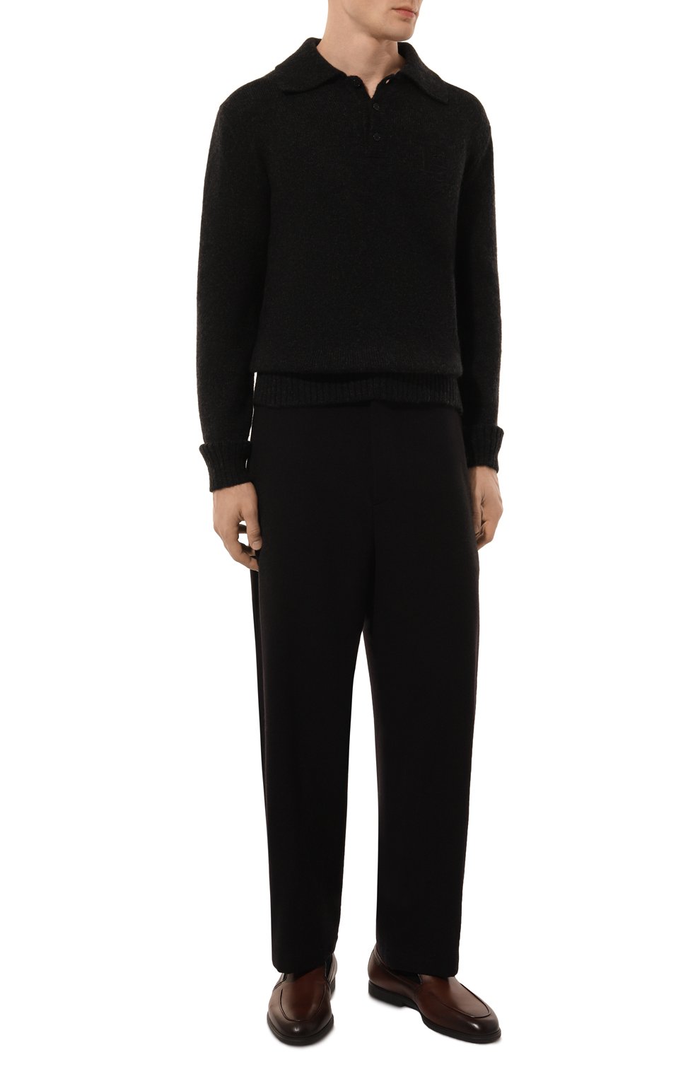 Кожаные лоферы malibu SANTONI, арт. MGAG18829SM0KDYA, фото 2