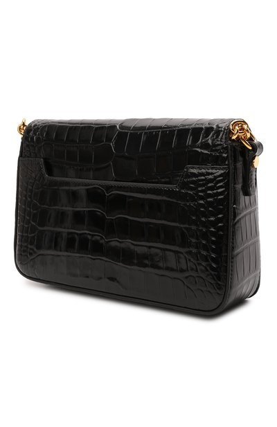 Сумка natalia medium из кожи аллигатора TOM FORD черного цвета по цене 1820000 руб., арт. L0826T-A15/AMIS, фото 4 Сумка natalia medium из кожи аллигатора TOM FORD, арт. L0826T-A15/AMIS, фото 4