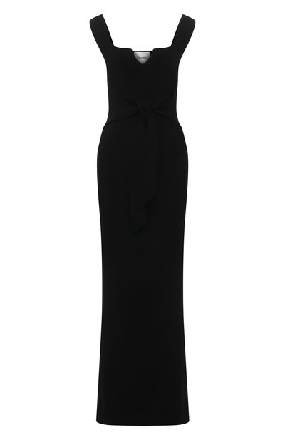 Женское платье NANUSHKA, арт. MEL0N_BLACK_C0MPACT VISC0SE KNIT