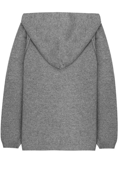 Вязаный кардиган на молнии с капюшоном KUXO, арт. P839-500/8A-12A, фото 2