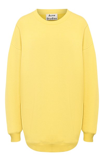 Женский хлопковый свитшот ACNE STUDIOS, арт. AI0042/W