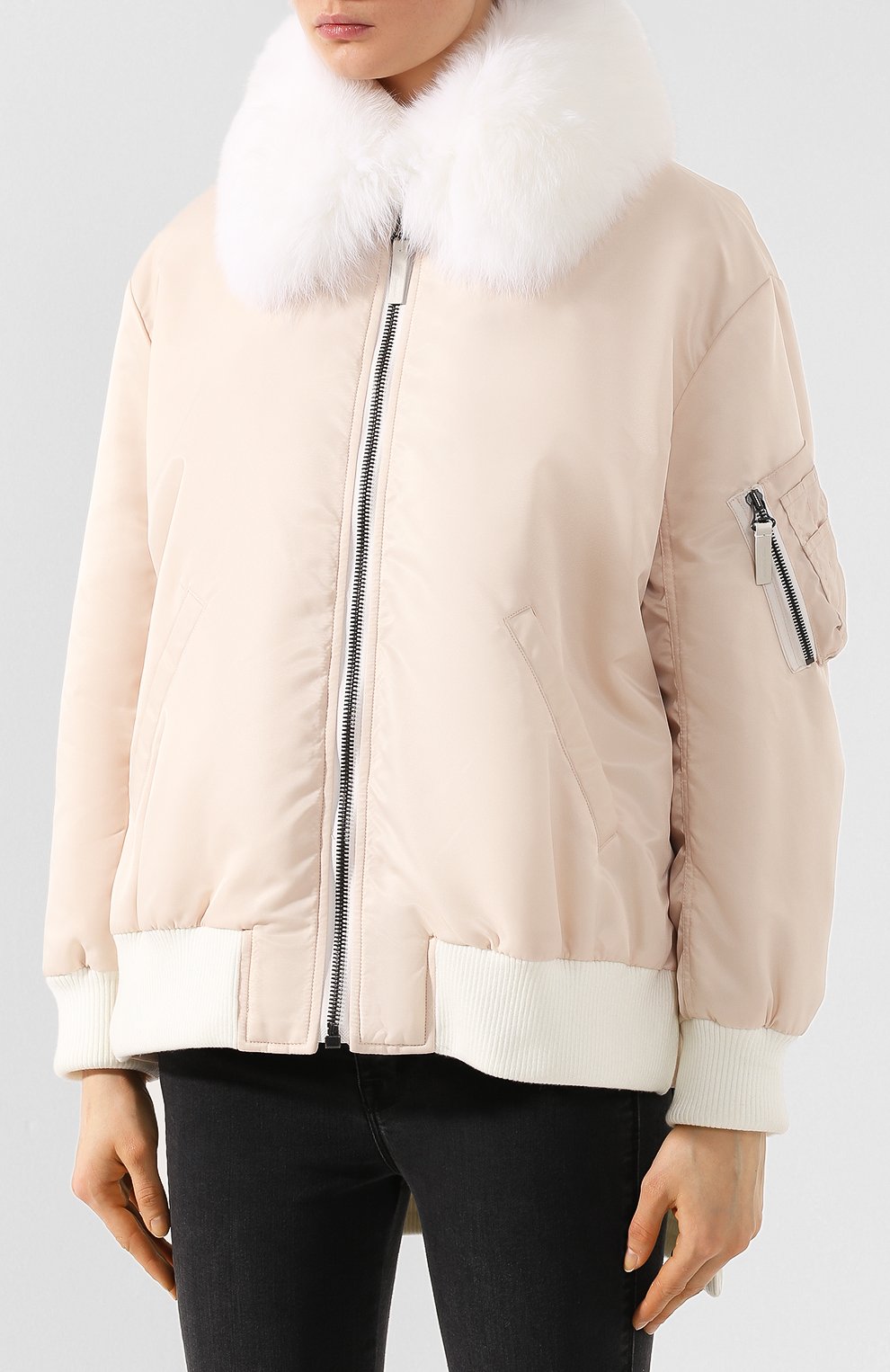 Куртка с меховым воротником YS ARMY PARIS, арт. 9EFV06181NB6X, фото 3