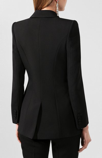 Шерстяной жакет ALEXANDER MCQUEEN, арт. 607085/QJAAA, фото 4