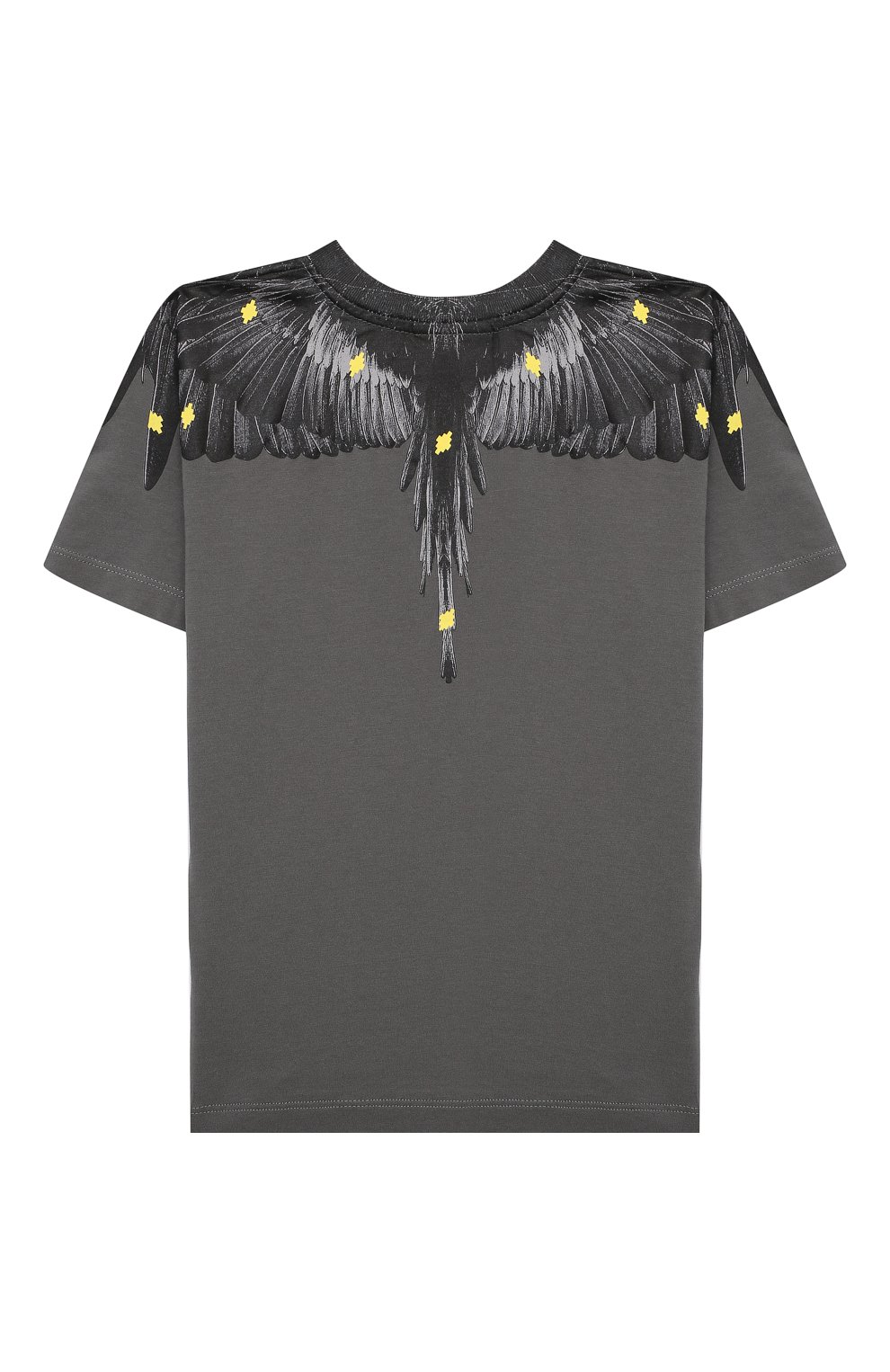 Хлопковая футболка MARCELO BURLON KIDS OF MILAN, арт. 21E/B/MB/1114/0010/2-6Y, фото 2