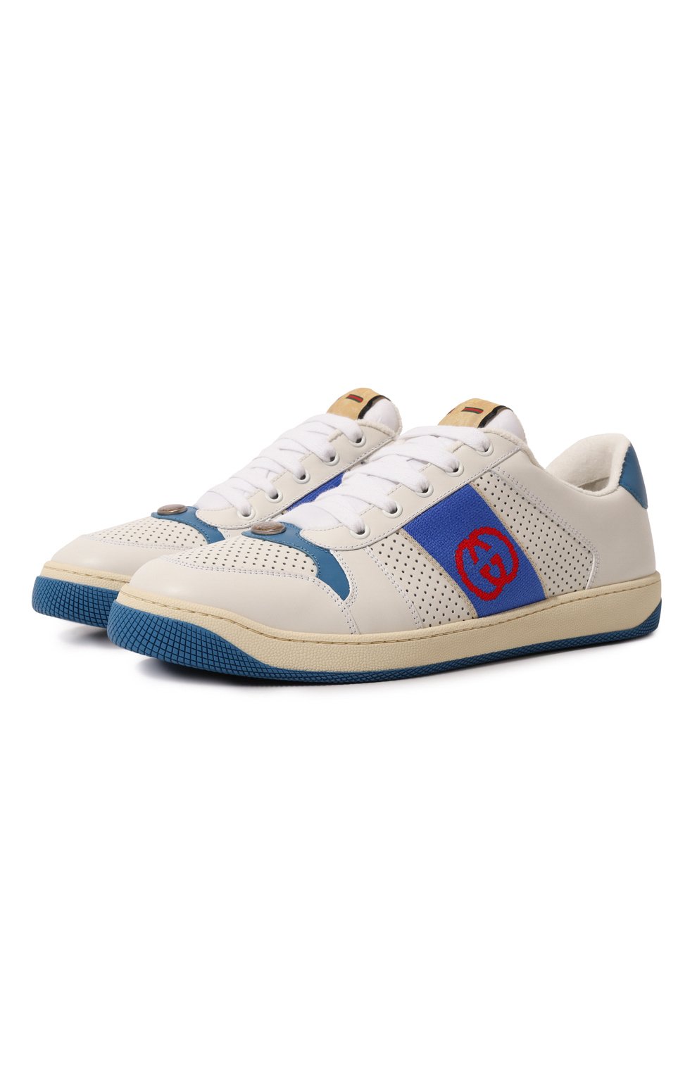 Кожаные кеды screener GUCCI, арт. 765054/AACV8, фото 1