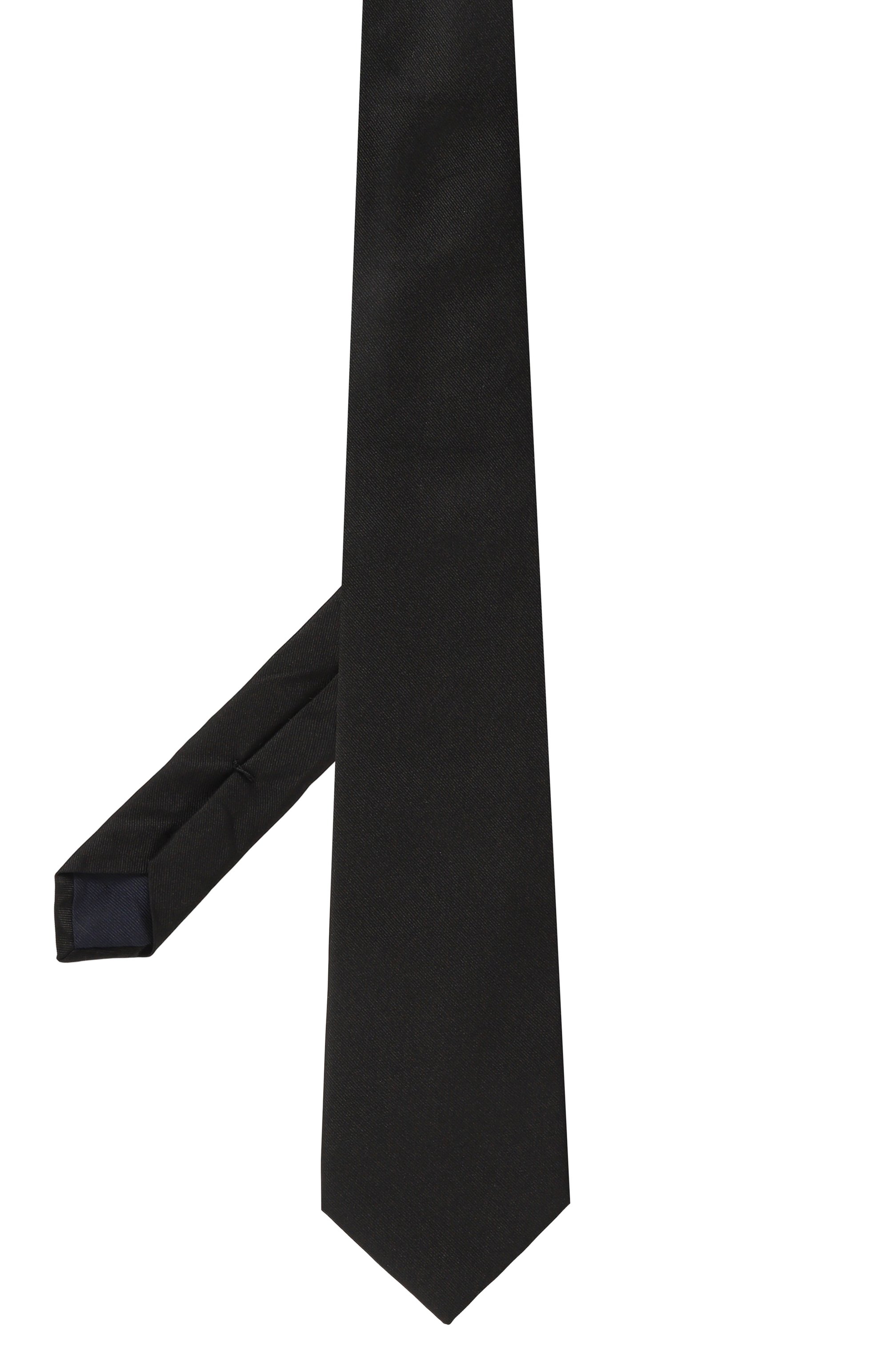 Шелковый галстук CORNELIANI черного цвета по цене 20750 руб., арт. 94U302-9420300, фото 3 Шелковый галстук CORNELIANI, арт. 94U302-9420300, фото 3