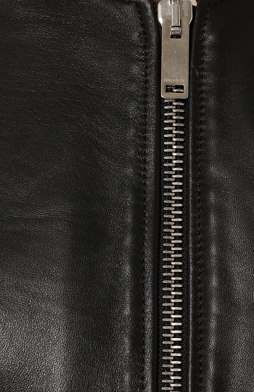 Кожаный бомбер HALFBOY, арт. H06WJBB0402, фото 5