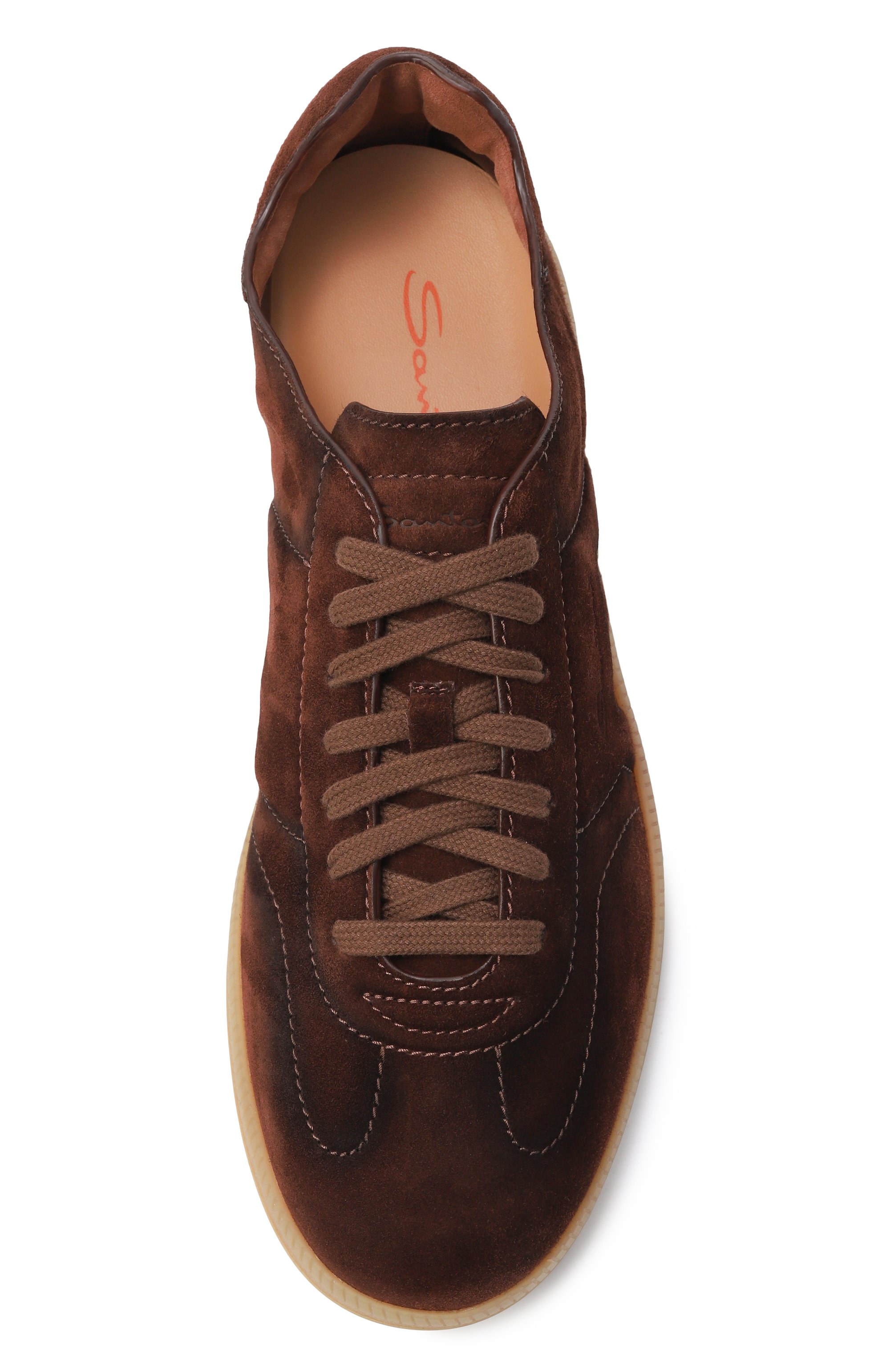 Замшевые кеды dbs oly SANTONI, арт. MBPG22072FARTSE2, фото 6