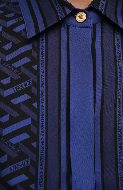 Шелковая рубашка VERSACE, арт. 1002489/1A01805, фото 5