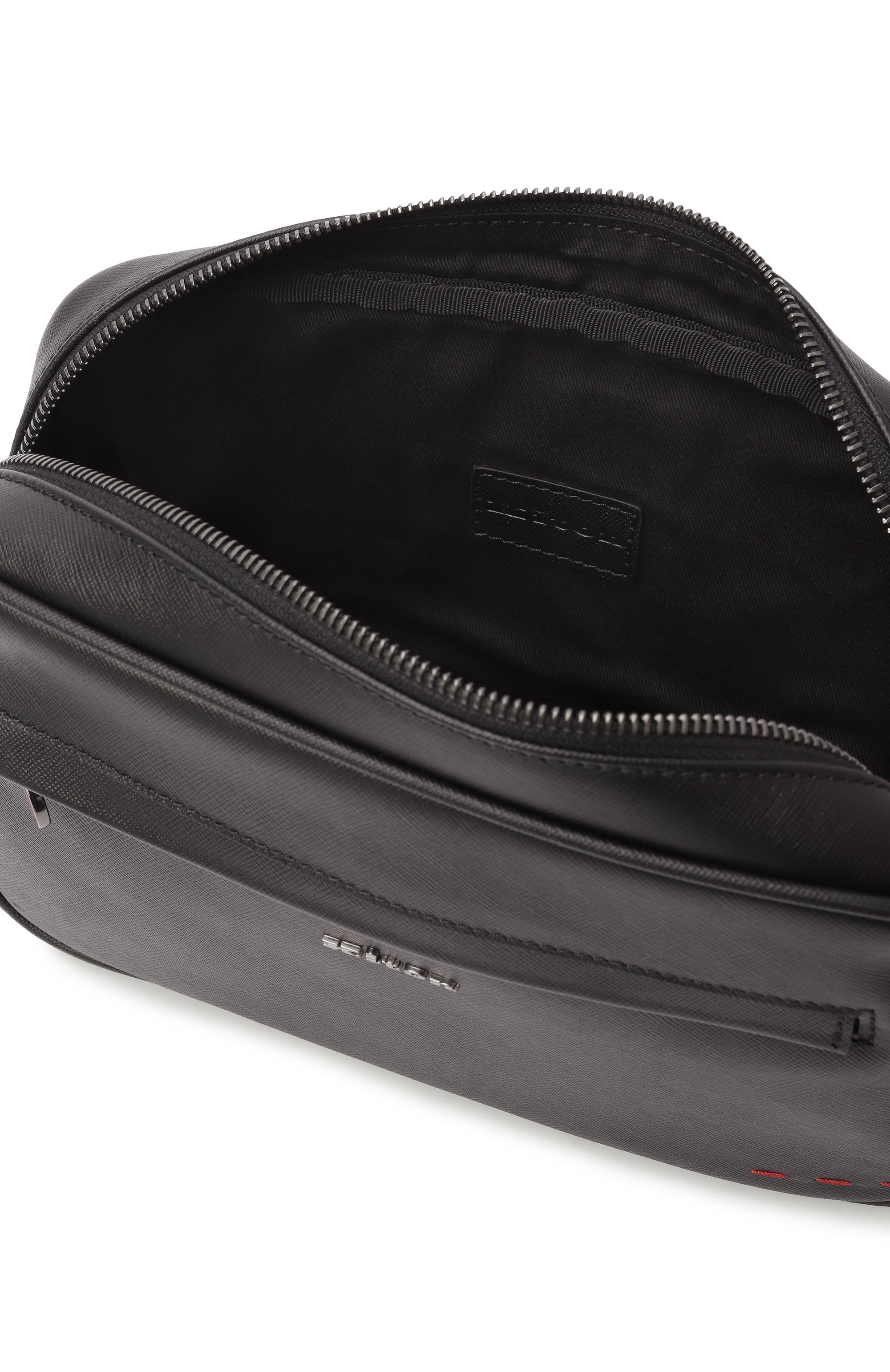 Борсетка KITON черного цвета по цене 107000 руб., арт. UBA0011N0122808, фото 5 Борсетка KITON, арт. UBA0011N0122808, фото 5