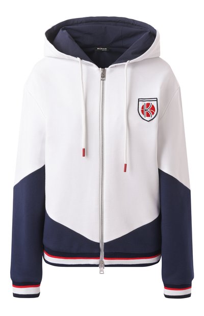 Женская хлопковая ветровка KITON, арт. D59414K0924F02