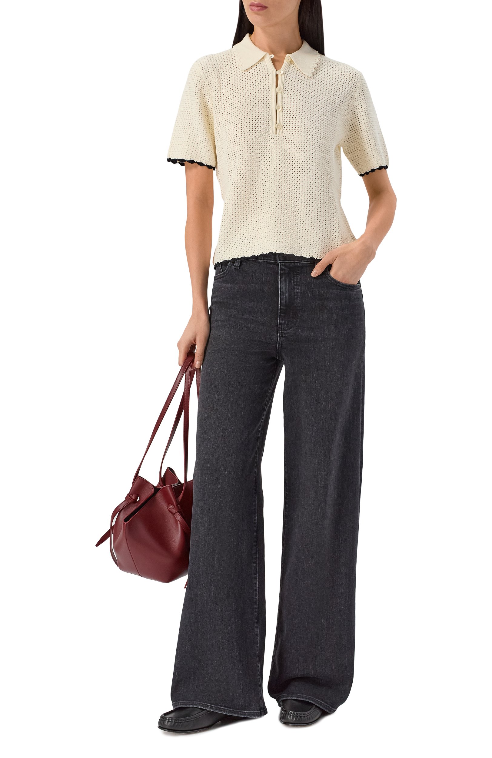 Джинсы le slim palazzo FRAME DENIM, арт. LSP498/LE SLIM PALAZZ0, фото 2